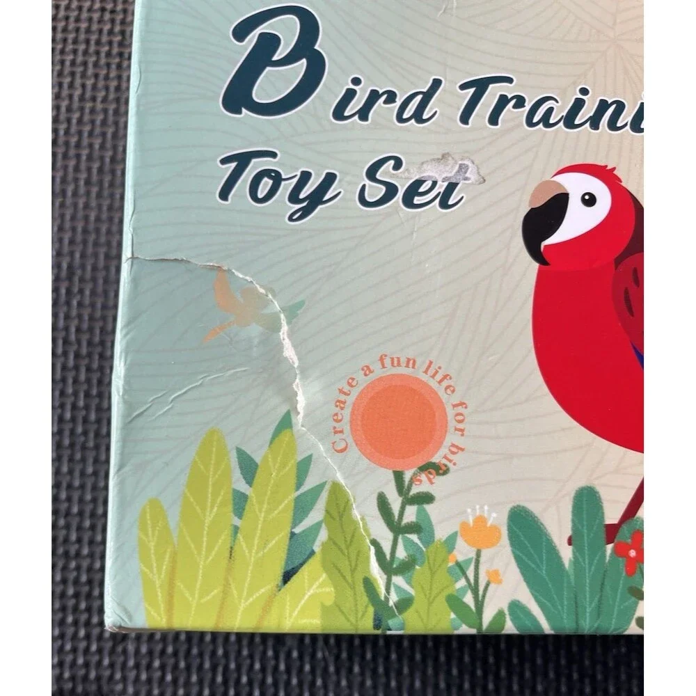 Bird Toys For Parakeets, 5pcs Parrot Toys Set